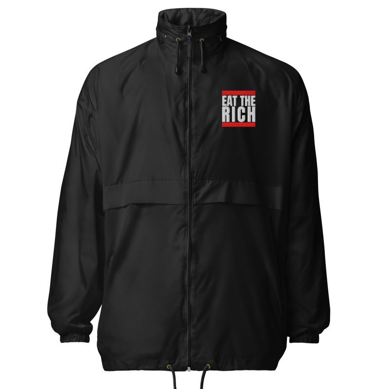 Eat the Rich Unisex Windbreaker