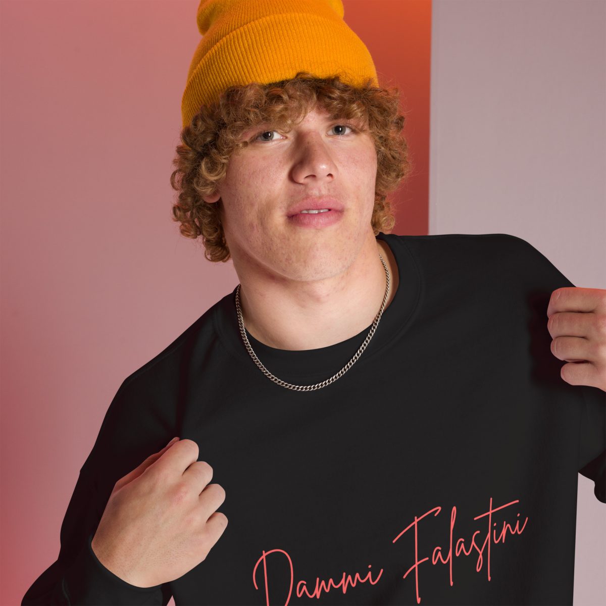 Dammi Falastini Palestine Mona Lisa Unisex Sweatshirt