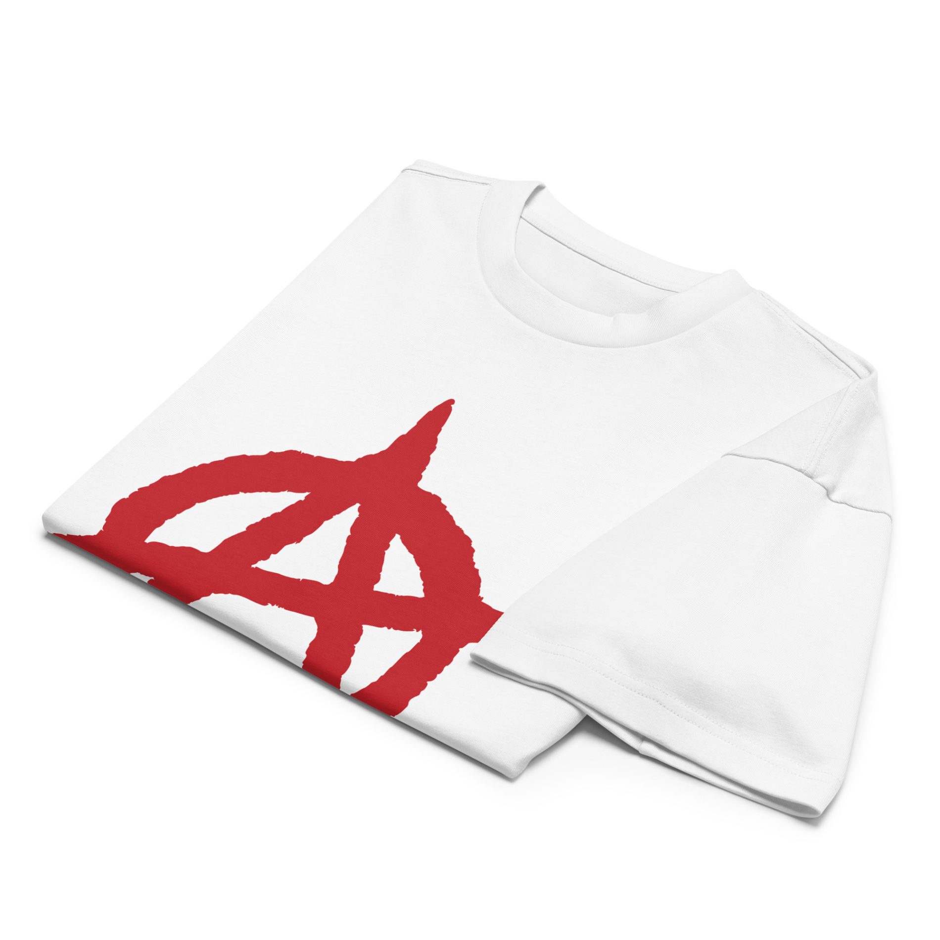 Anarchy Men's Box T-shirt | Antifa Merch Shop